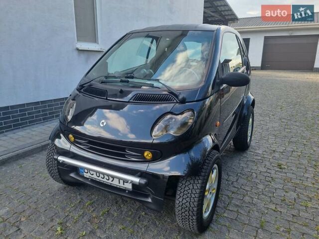Чорний Смарт Fortwo, об'ємом двигуна 0.7 л та пробігом 154 тис. км за 4300 $, фото 2 на Automoto.ua