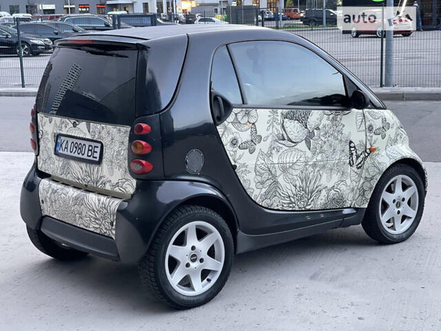 Чорний Смарт Fortwo, об'ємом двигуна 0.7 л та пробігом 183 тис. км за 3650 $, фото 2 на Automoto.ua