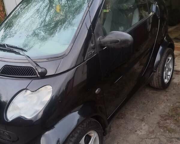 Черный Смарт Форту, объемом двигателя 0.7 л и пробегом 128 тыс. км за 4100 $, фото 3 на Automoto.ua