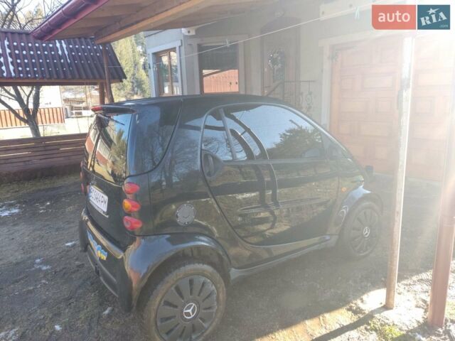Чорний Смарт Fortwo, об'ємом двигуна 0.7 л та пробігом 160 тис. км за 3200 $, фото 2 на Automoto.ua