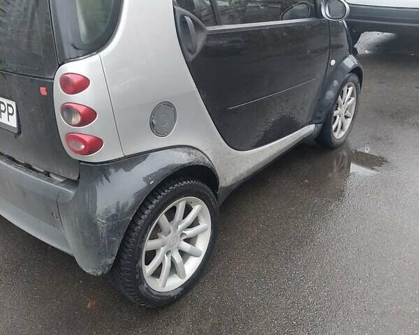 Черный Смарт Форту, объемом двигателя 0.7 л и пробегом 170 тыс. км за 3300 $, фото 8 на Automoto.ua