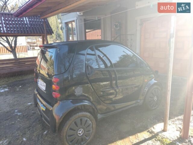 Чорний Смарт Fortwo, об'ємом двигуна 0.7 л та пробігом 160 тис. км за 3200 $, фото 2 на Automoto.ua