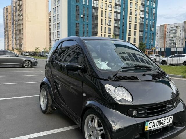 Черный Смарт Форту, объемом двигателя 0.7 л и пробегом 186 тыс. км за 5500 $, фото 3 на Automoto.ua