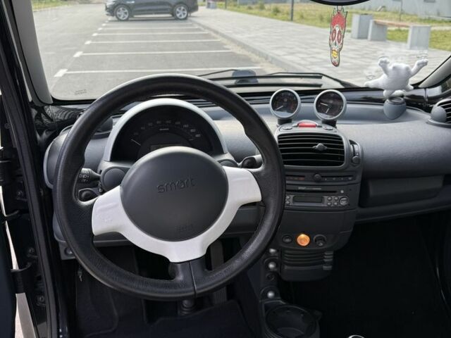 Черный Смарт Форту, объемом двигателя 0.7 л и пробегом 186 тыс. км за 5500 $, фото 7 на Automoto.ua