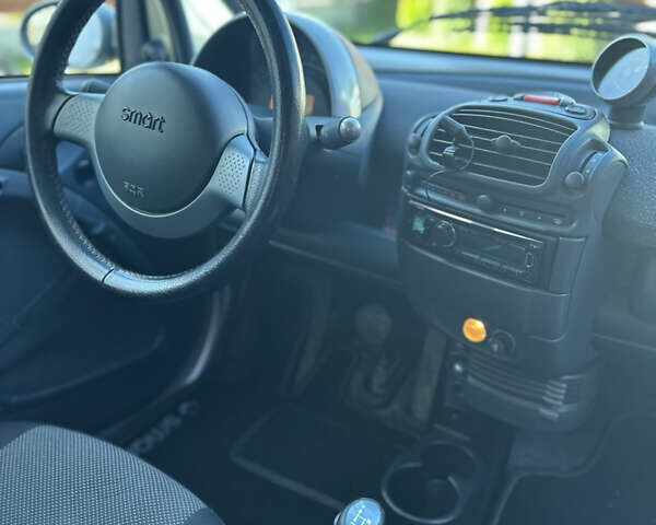 Чорний Смарт Fortwo, об'ємом двигуна 0.7 л та пробігом 164 тис. км за 4100 $, фото 6 на Automoto.ua