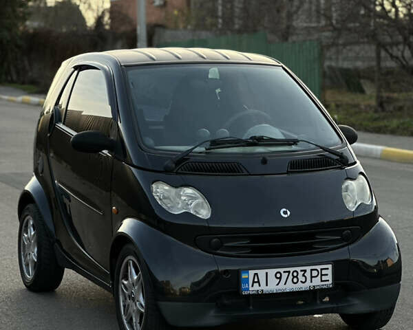 Черный Смарт Форту, объемом двигателя 0.7 л и пробегом 200 тыс. км за 2850 $, фото 4 на Automoto.ua
