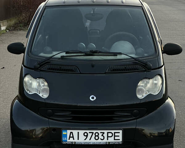 Черный Смарт Форту, объемом двигателя 0.7 л и пробегом 200 тыс. км за 2850 $, фото 2 на Automoto.ua