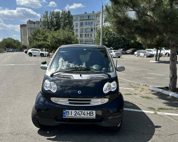 Чорний Смарт Fortwo, об'ємом двигуна 0.7 л та пробігом 147 тис. км за 3500 $, фото 1 на Automoto.ua