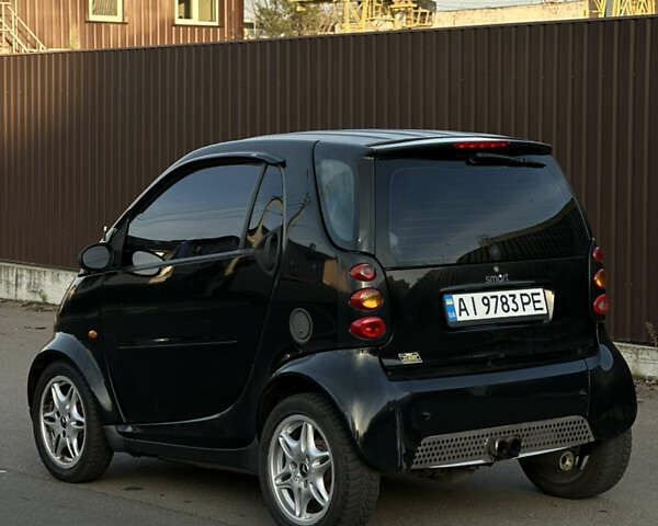 Черный Смарт Форту, объемом двигателя 0.7 л и пробегом 200 тыс. км за 2850 $, фото 12 на Automoto.ua