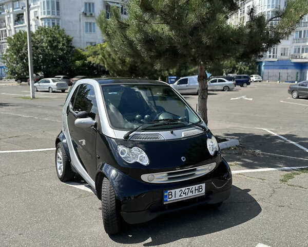 Чорний Смарт Fortwo, об'ємом двигуна 0.7 л та пробігом 147 тис. км за 3500 $, фото 2 на Automoto.ua