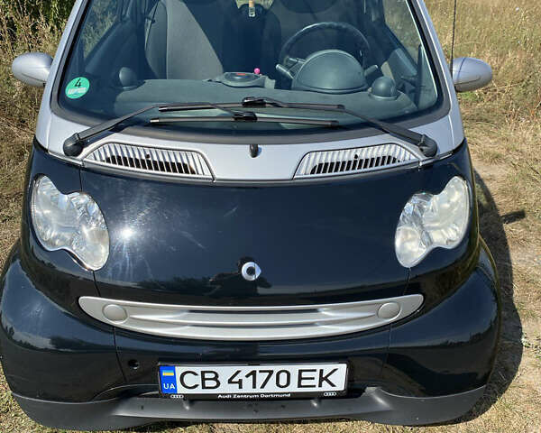 Чорний Смарт Fortwo, об'ємом двигуна 0.7 л та пробігом 188 тис. км за 3600 $, фото 1 на Automoto.ua