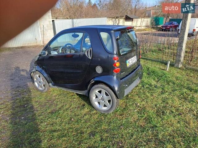Чорний Смарт Fortwo, об'ємом двигуна 0.7 л та пробігом 189 тис. км за 2200 $, фото 3 на Automoto.ua