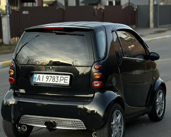 Черный Смарт Форту, объемом двигателя 0.7 л и пробегом 200 тыс. км за 2850 $, фото 7 на Automoto.ua