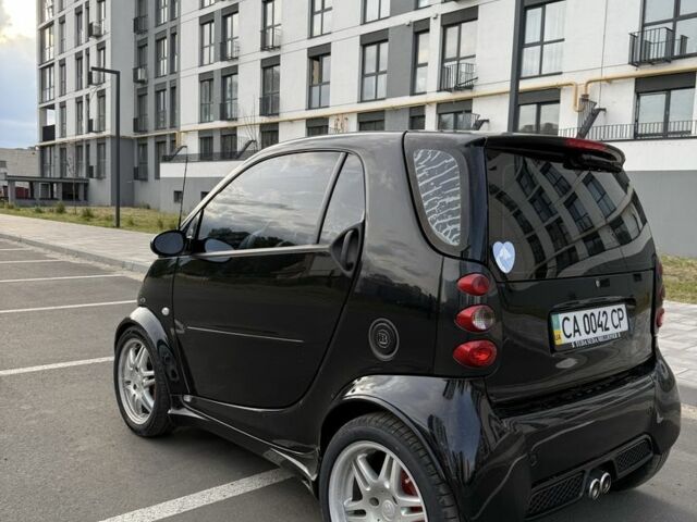Черный Смарт Форту, объемом двигателя 0.7 л и пробегом 186 тыс. км за 5500 $, фото 1 на Automoto.ua