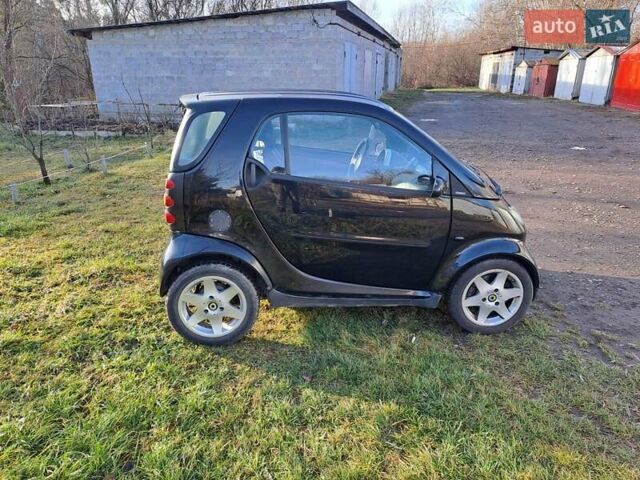 Чорний Смарт Fortwo, об'ємом двигуна 0.7 л та пробігом 189 тис. км за 2200 $, фото 6 на Automoto.ua