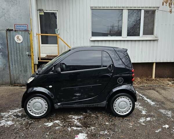 Черный Смарт Форту, объемом двигателя 0.8 л и пробегом 235 тыс. км за 4100 $, фото 9 на Automoto.ua