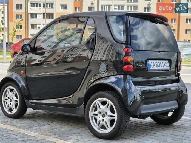 Черный Смарт Форту, объемом двигателя 0.7 л и пробегом 170 тыс. км за 3250 $, фото 4 на Automoto.ua