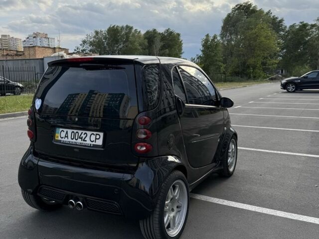Черный Смарт Форту, объемом двигателя 0.7 л и пробегом 186 тыс. км за 5500 $, фото 2 на Automoto.ua