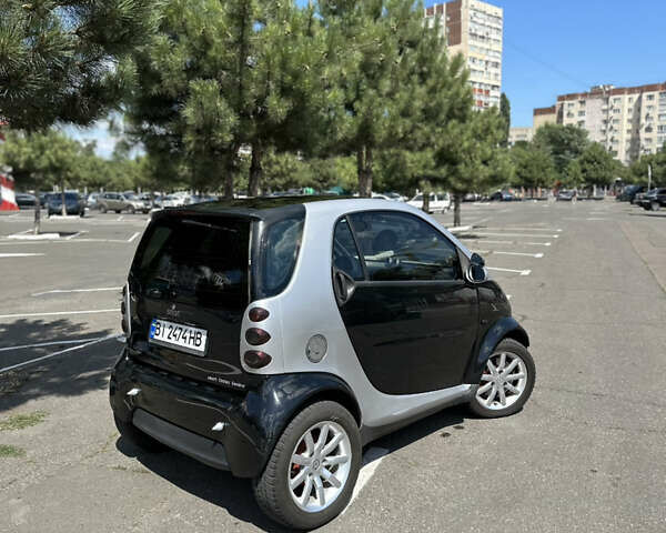 Чорний Смарт Fortwo, об'ємом двигуна 0.7 л та пробігом 147 тис. км за 3500 $, фото 4 на Automoto.ua