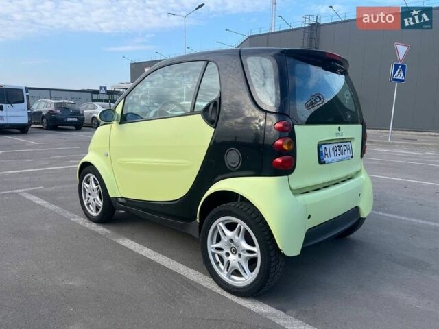Черный Смарт Форту, объемом двигателя 0.7 л и пробегом 200 тыс. км за 4000 $, фото 5 на Automoto.ua