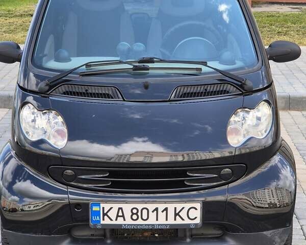 Черный Смарт Форту, объемом двигателя 0.7 л и пробегом 170 тыс. км за 3250 $, фото 6 на Automoto.ua