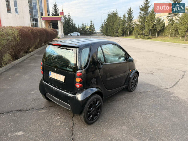 Черный Смарт Форту, объемом двигателя 0.7 л и пробегом 92 тыс. км за 3680 $, фото 2 на Automoto.ua