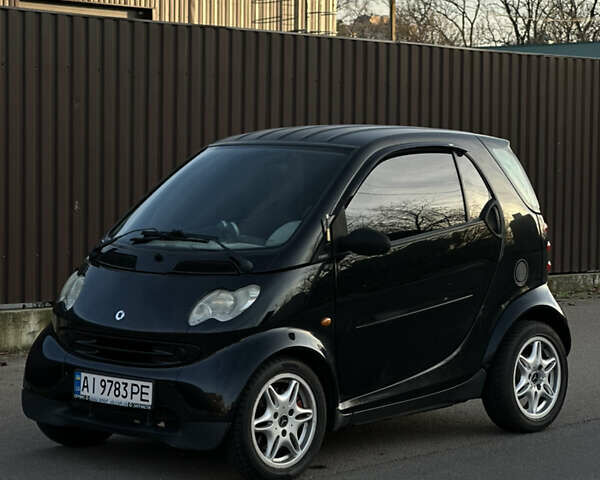 Черный Смарт Форту, объемом двигателя 0.7 л и пробегом 200 тыс. км за 2850 $, фото 14 на Automoto.ua