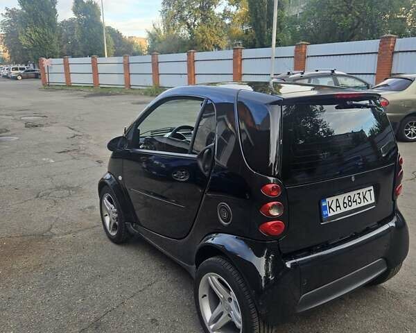 Черный Смарт Форту, объемом двигателя 0.8 л и пробегом 235 тыс. км за 4100 $, фото 4 на Automoto.ua