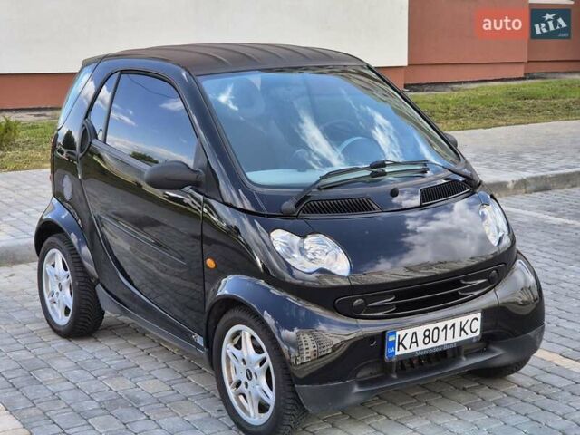 Черный Смарт Форту, объемом двигателя 0.7 л и пробегом 170 тыс. км за 3250 $, фото 2 на Automoto.ua
