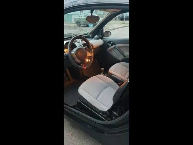 Черный Смарт Форту, объемом двигателя 0.8 л и пробегом 203 тыс. км за 3500 $, фото 12 на Automoto.ua