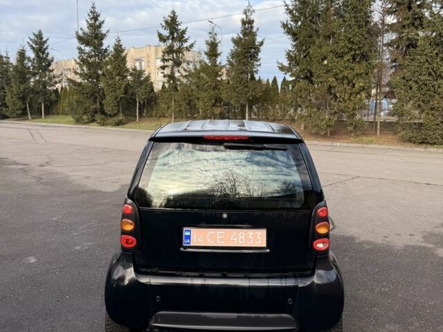 Черный Смарт Форту, объемом двигателя 0.7 л и пробегом 92 тыс. км за 3700 $, фото 3 на Automoto.ua