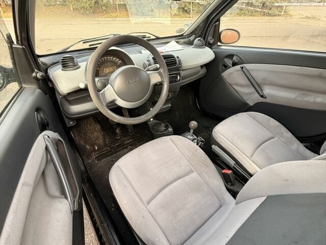 Черный Смарт Форту, объемом двигателя 0.7 л и пробегом 92 тыс. км за 3700 $, фото 5 на Automoto.ua