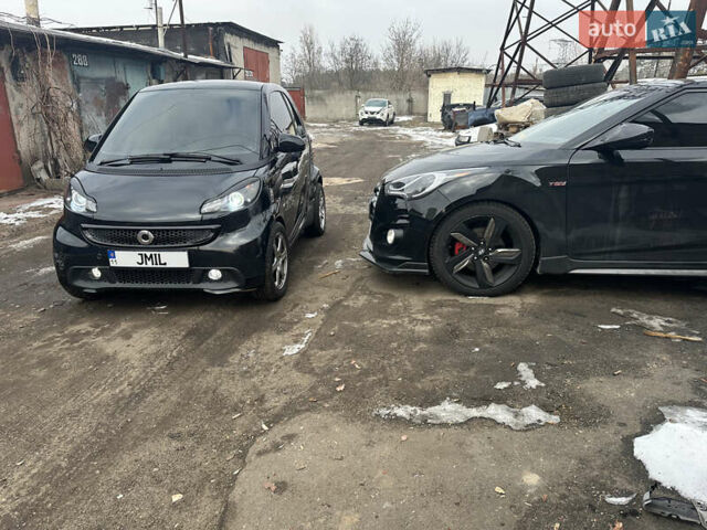 Черный Смарт Форту, объемом двигателя 0.8 л и пробегом 186 тыс. км за 6500 $, фото 27 на Automoto.ua