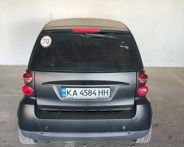 Чорний Смарт Fortwo, об'ємом двигуна 1 л та пробігом 184 тис. км за 4650 $, фото 4 на Automoto.ua