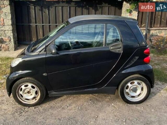 Чорний Смарт Fortwo, об'ємом двигуна 1 л та пробігом 205 тис. км за 4600 $, фото 4 на Automoto.ua
