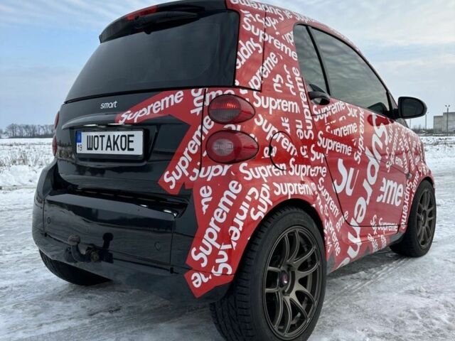Чорний Смарт Fortwo, об'ємом двигуна 1 л та пробігом 120 тис. км за 6000 $, фото 5 на Automoto.ua