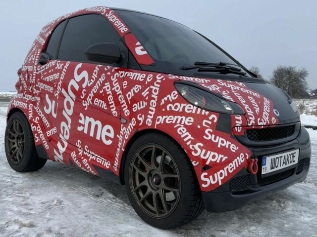 Черный Смарт Форту, объемом двигателя 1 л и пробегом 120 тыс. км за 6000 $, фото 1 на Automoto.ua