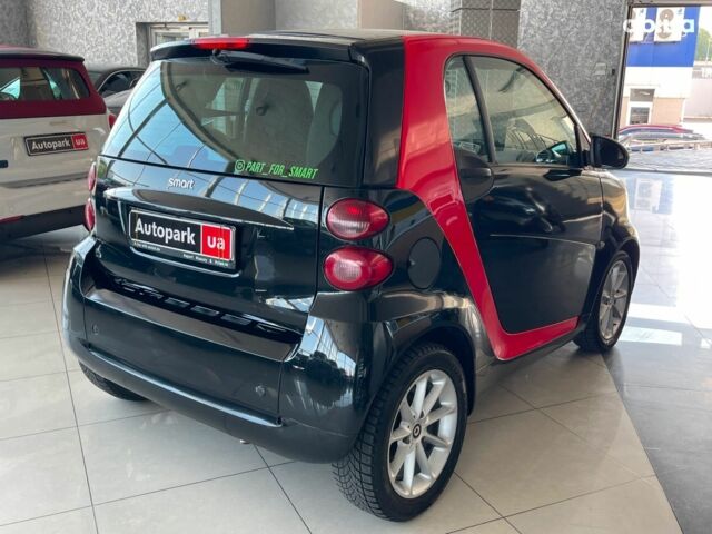 Чорний Смарт Fortwo, об'ємом двигуна 1 л та пробігом 105 тис. км за 5690 $, фото 4 на Automoto.ua