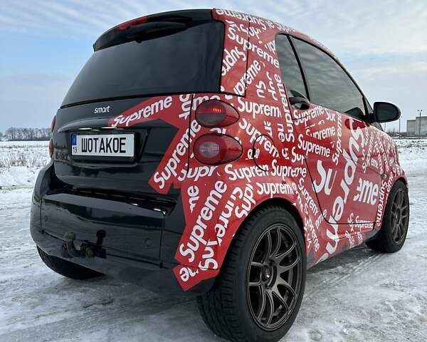 Черный Смарт Форту, объемом двигателя 1 л и пробегом 120 тыс. км за 6000 $, фото 7 на Automoto.ua