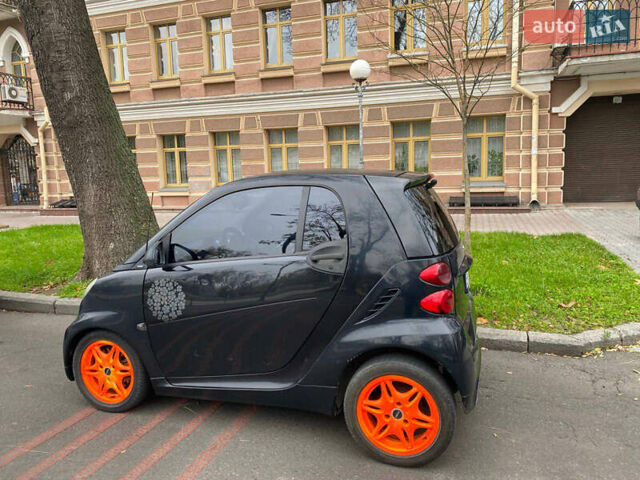 Черный Смарт Форту, объемом двигателя 1 л и пробегом 88 тыс. км за 6500 $, фото 1 на Automoto.ua