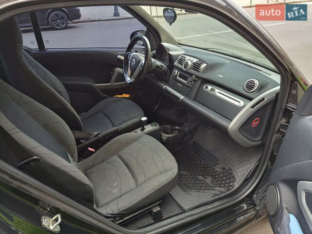 Черный Смарт Форту, объемом двигателя 1 л и пробегом 88 тыс. км за 6500 $, фото 5 на Automoto.ua