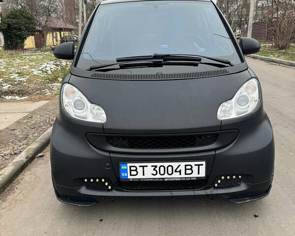 Черный Смарт Форту, объемом двигателя 1 л и пробегом 125 тыс. км за 7900 $, фото 1 на Automoto.ua