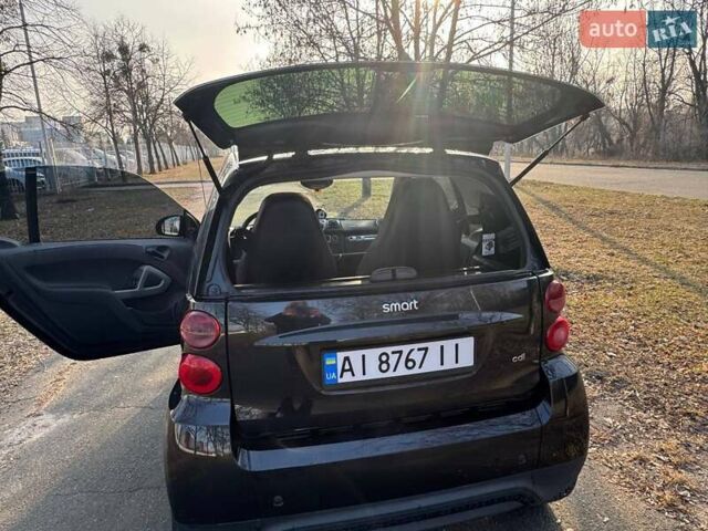 Черный Смарт Форту, объемом двигателя 0.8 л и пробегом 144 тыс. км за 6100 $, фото 11 на Automoto.ua