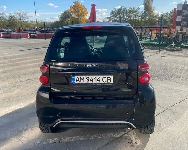 Черный Смарт Форту, объемом двигателя 0.99 л и пробегом 29 тыс. км за 6500 $, фото 4 на Automoto.ua