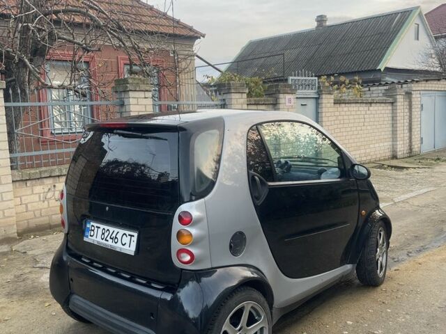 Черный Смарт Форту, объемом двигателя 0.6 л и пробегом 100 тыс. км за 3000 $, фото 2 на Automoto.ua