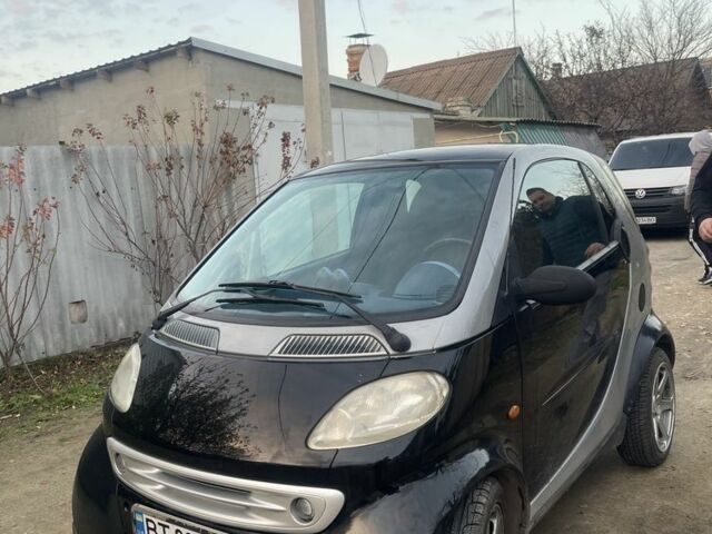 Черный Смарт Форту, объемом двигателя 0.6 л и пробегом 100 тыс. км за 3000 $, фото 3 на Automoto.ua