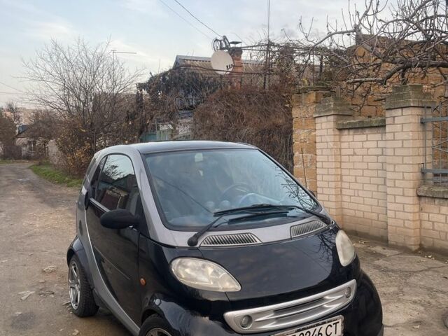 Черный Смарт Форту, объемом двигателя 0.6 л и пробегом 100 тыс. км за 3000 $, фото 1 на Automoto.ua