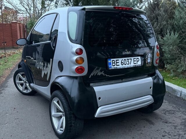 Черный Смарт Форту, объемом двигателя 0.6 л и пробегом 150 тыс. км за 1800 $, фото 6 на Automoto.ua