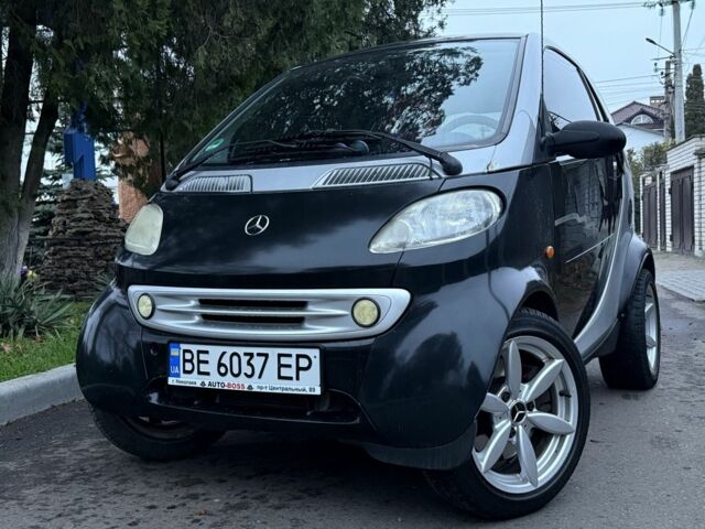 Черный Смарт Форту, объемом двигателя 0.6 л и пробегом 150 тыс. км за 1800 $, фото 2 на Automoto.ua