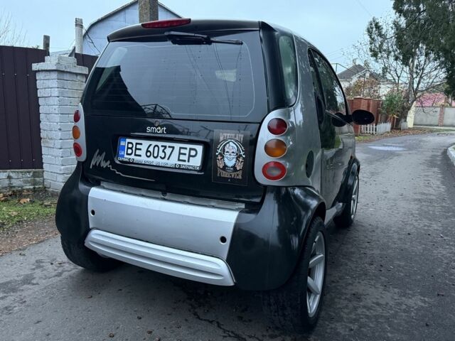 Черный Смарт Форту, объемом двигателя 0.6 л и пробегом 150 тыс. км за 1800 $, фото 22 на Automoto.ua